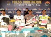 Polisi Ringkus Tiga Pemalsu STNK di Kendari, Uang Hasil Kejahatan untuk Sabu dan Judol