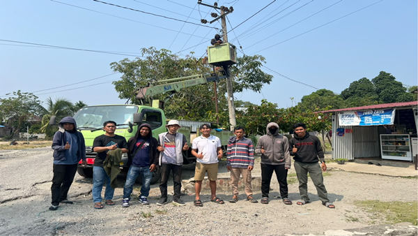 DPRD, Dishub, Wakapolres dan Kapolsek Bersatu, Jalan Poreang Kini Lebih Terang